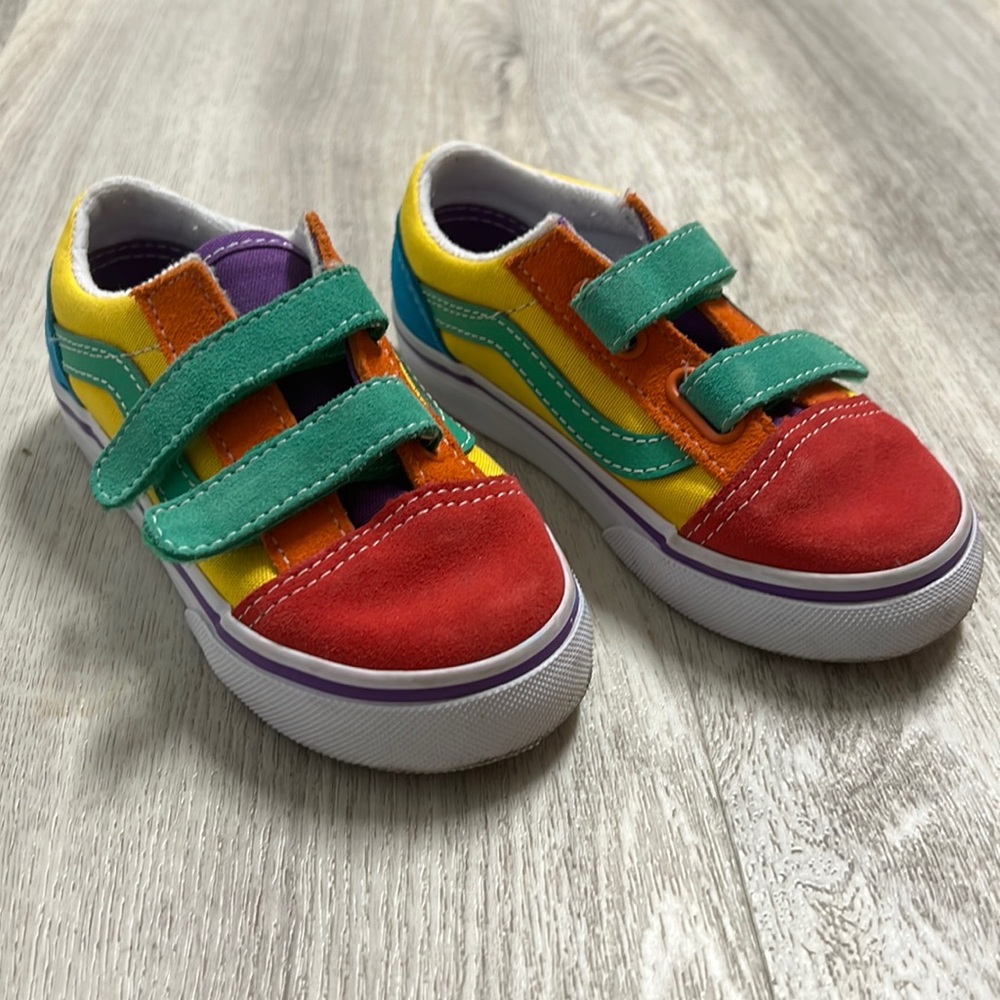 Colorful Toddler Vans